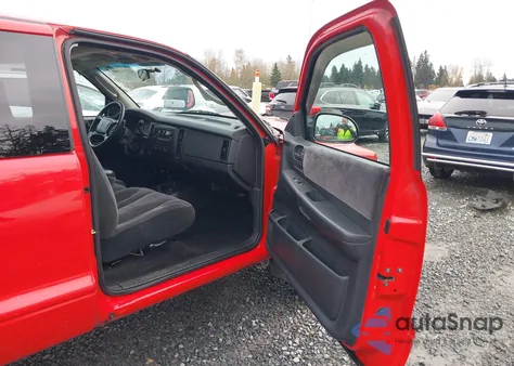 2002 Dodge Dakota Sport from USA, damaged, VIN 1B7GG32NX2S501344